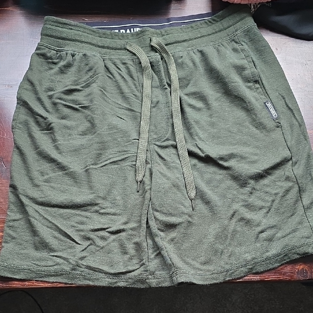 Eddie Bauer Forest Green Lounge Shorts